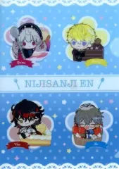 【中古】クリアファイル 集合(SD) A5サイズクリアファイル 「バーチャルYouTuber にじさんじ NIJISANJI EN×ファミリーマートキャンペーン」 菓子コース対象商品購入特典