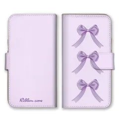 iPhone 16 ProMAX ケース 手帳型 アイフォン16プロマックス スマホケース 携帯ケース リボン りぼん リボンコア 可愛い かわいい オシャレ おしゃれ クリア 透明 シンプル カラー03