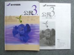 塾専用 中3 新中学問題集 公民3年 状態良い 014S5B