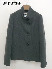 ◇ DESVISIO デヴィジオ 長袖 ジャケット コート サイズ42 チャコールグレー レディース  【中古】 【1111260000910】