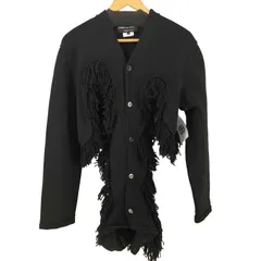 コムデギャルソンオムプリュス COMME des GARCONS HOMME PLUS 23AW ファーカーディガン カットワークフリンジ メンズ JPN：M 