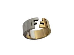フェンディ リング 指輪 7AJ193 バンドリング FFモチーフ 19号 FENDI