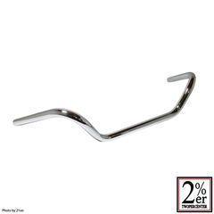 TTタイプハンドルバー 7/8インチ(22.2mm) クローム