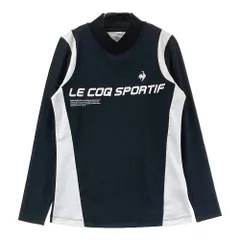 サイズ：S LE COQ GOLF ルコックゴルフ 2022年モデル 長袖Tシャツ  ブラック系 [240101351790]# ゴルフウェア レディース ストスト