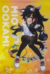 【中古】タペストリー 大神ミオ(衣装2/服白) B2タペストリー 「バーチャルYouTuber ホロライブ×カプとれ」