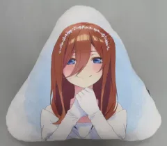 中野三玖 ダイカットクッション 五等分の花嫁　桃の館　受注生産限定 中野三玖 ダイカットクッション 五等分の花嫁 桃の館 受注生産限定