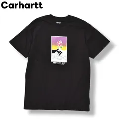 【美品】 カーハート ワークインプログレス Carhartt WIP Together S／S Tee プリント Tシャツ クルーネック カットソー M ブラック ストリート ワーク カジュアル ウェア メンズ