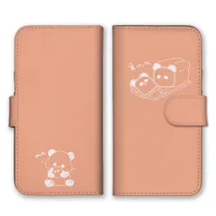 OPPO Reno 13A ケース 手帳型 オッポリノ 13A スマホケース 携帯ケース パンダ 食パン ほのぼの ダジャレ ジョーク おしゃれ 可愛い イラスト ピンク ブルー  カラー10