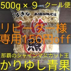 【リピーター様150円off】沖縄そば麺〈１〉　照喜名そば　500ｇ× 9【クール便】⑭⑮⑯⑰⑱