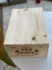 CHATEAU    DE    PEZ   2021   ワイン　木箱