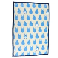 となりのトトロ ハーフ毛布 ビッグ マイヤー ブランケット 中トトロシルエット スタジオジブリ 丸眞 ウォーマー雑貨 防寒用品 キャラクター グッズ 