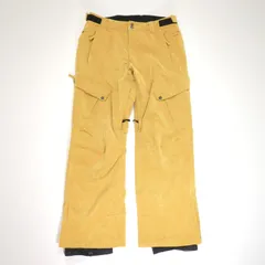 スキーウェア ロングパンツ イエロー L