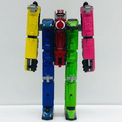 [물류 센터] 중고 BANDAI | 반다이 피규어 열차 전대 토큐우저 열차 합체 시리즈 1-5 열차 합체 DX 토큐우오 2014년제 [705]