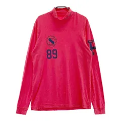 サイズ：5 PEARLY GATES パーリーゲイツ  ハイネック 長袖Tシャツ  レッド系 [240101510076] ゴルフウェア メンズ ストスト