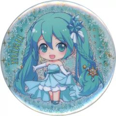 [중고] 배지 핀스 하츠네 미쿠 캔 배지 [가샤 폰 복권 하츠네 미쿠 SNOW MIKU 2021 유키미쿠 2021 아소토] C상