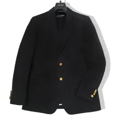 ドルチェ\u0026ギャバーナブラックジャケットです。季節感春夏秋冬