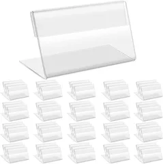 MaT store カードスタンド ポップスタンド プライスカード立て 名刺サイズ(60個)