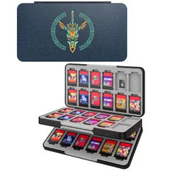 ATiC Switch 2/ Switch/Switch Lite/Switch有機ELモデル ソフトケース カード収納ケース Switchソフト48枚/Micro SD 24枚同時に収納 ゲームカード収納ボックス カードまとめ収納 耐衝撃 軽量 防塵 持 0