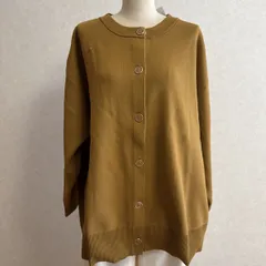 KN3207 ＊5L 大きいサイズ　 カーディガン 長袖 ニット トップス 無地　傷あり