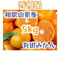 和歌山県産 有田みかん 秀優品 5kg