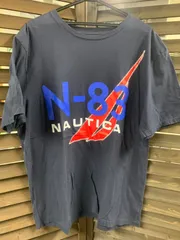 USA ビンテージ tシャツ レア 古着 NAUTICA サイズXXL 紺色