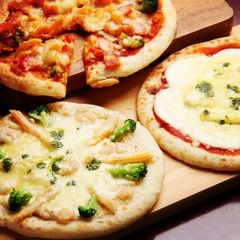 【送料無料】北海道チーズピザ 3枚セット／北海道の一味違う濃厚ピザをご堪能ください♪01