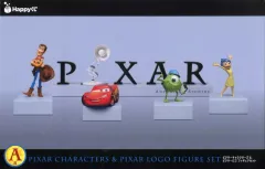 【中古】フィギュア ピクサーキャラクターズ＆ピクサーロゴ 「Happyくじ PIXAR 2025」 A賞 フィギュアセット