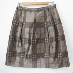 バーバリーロンドン BURBERRY LONDON フレアスカート チェック レディース [x919022ss]