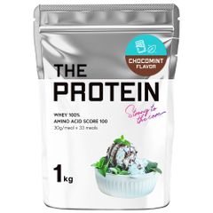 プロテイン チョコミント風味 1kg ザプロ THE PROTEIN ホエイプロテイン 美味しい ダイエット 女性 男性 プロテインダイエット 甘すぎない 高たんぱく 送料無料