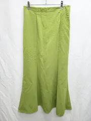 ◇ ⊂ LOWRYS FARM ローリーズファーム ロング マーメイド スカート サイズL グリーン系 レディース P  【1407100016754】