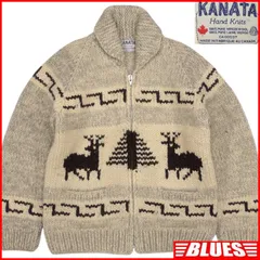 カウチン セーター kanata ニット XL カナダ製 カナタ カウチンセーターサイズXL一覧←SEULB屋着古← HN2166のサムネイル
