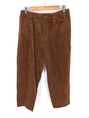 エイトン ATON 21AW SUVIN CORDUROY EASY TAPERED PANTS メンズ  6のサムネイル