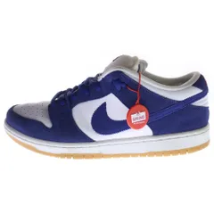 NIKE SB (ナイキエスビー) DUNK LOW PRO PRM LOS ANGELES DODGERS ダンク プロ ロサンゼルスドジャーズ ローカットスニーカー ホワイト/ブルー US10/28cm DO9395-400