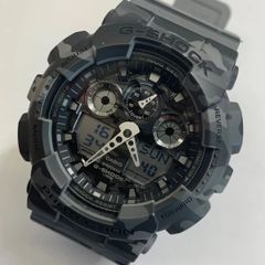ベッカム着用】CASIO GA-100-1A1JF デジアナ マットブラック - メルカリ