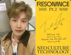 NCT NCT127 テイル 直筆サイン入りポスター NCT NCT127 テイル 直筆サイン入りポスター