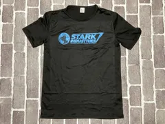 【Tシャツ　スターク・インダストリーズ （アイアンマン、アベンジャーズ） 　Mサイズ】D10-24/FRI