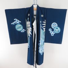 名古屋帯 裂取り文様 正絹 紬 黄土色 九寸帯 六通柄 仕立て