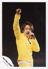 【中古】生写真(ジャニーズ) Hey! Say! JUMP/八乙女光/ライブフォト・上半身・衣装黄・左手マイク・右手ピース/公式生写真