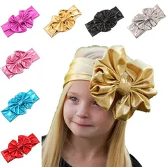 赤ちゃん ヘアバンド リボン キッズ 子供可愛い おしゃれ 男の子 女の子 かわいい メタリック キラキラ ベビーヘアーバンド ベビーヘアアクセサリー ヘッドバンド カチューシャ お食い初め お宮参り赤レッド青ブルー黒ブラック ピンク ゴールド シルバー★2