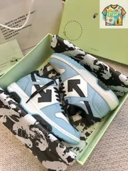 オフホワイト（OFF WHITE）男女兼用 カジュアルシューズ スニーカー38-OF06