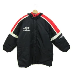 アンブロ ウィンドブレーカー上 フーディ ジャケット スポーツウエア 大きいサイズ アウター メンズ Oサイズ ブラック UMBRO 【中古】のサムネイル