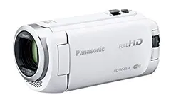 【中古】 Panasonic パナソニック HDビデオカメラ W585M 64GB ワイプ撮り 高倍率90倍ズーム ホワイト HC-W585M-W