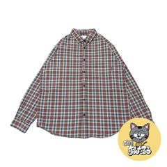 90s 古着 コロンビア 長袖シャツ チェック ゆるダボ L