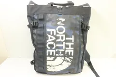 【中古】 THE NORTH FACE メンズリュック バックパック -- BC FUSE BOX TOTE THE NORTH FACE -- 紺 ネイビー 迷彩 カモフラージュ ロゴ