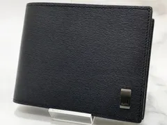 DUNHILL dunhill ダンヒル サイドカー 二つ折り財布 ブラック