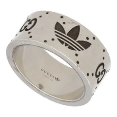 未使用に近い‼️adidas x Gucci リング【付属品 完備】 ☆関税込☆GUCCI☆adidas x GUCCI アディダス リング 指輪