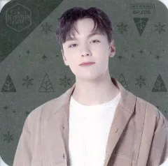 【中古】マグカップ・湯のみ バーノン オリジナルコースター 「SEVENTEEN CAFE 2022 ～WINTER CAMPING～」 ドリンク注文特典 後半