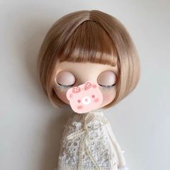 ブライス ウィッグ モヘアウィッグ 海外作家 ラベンダー ミディアム  