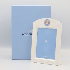 WEDGWOOD ウェッジウッド 天使 フォトフレーム 箱付 ピンク4x6インチ
