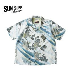 SUN SURF サンサーフ 半袖 アロハシャツ SUN SURF×葛飾北斎 SPECIAL EDITION “亀” SS39461